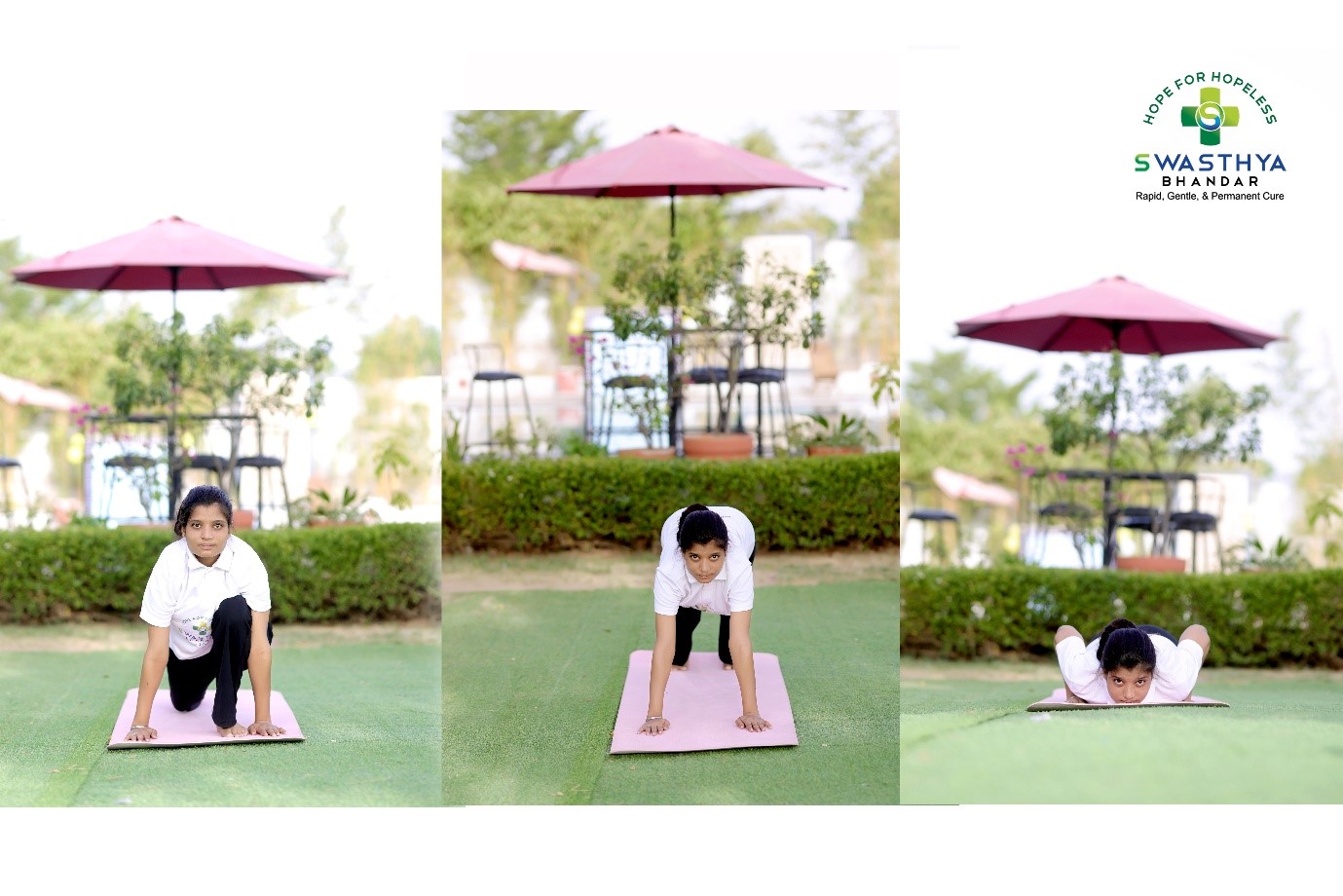 Pranamasana, Hasta Uttanasana, Hasta Padasana